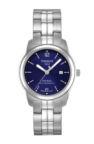 Tissot PR 100 Automatic 27 Stainless Steel / Blue / Bracelet